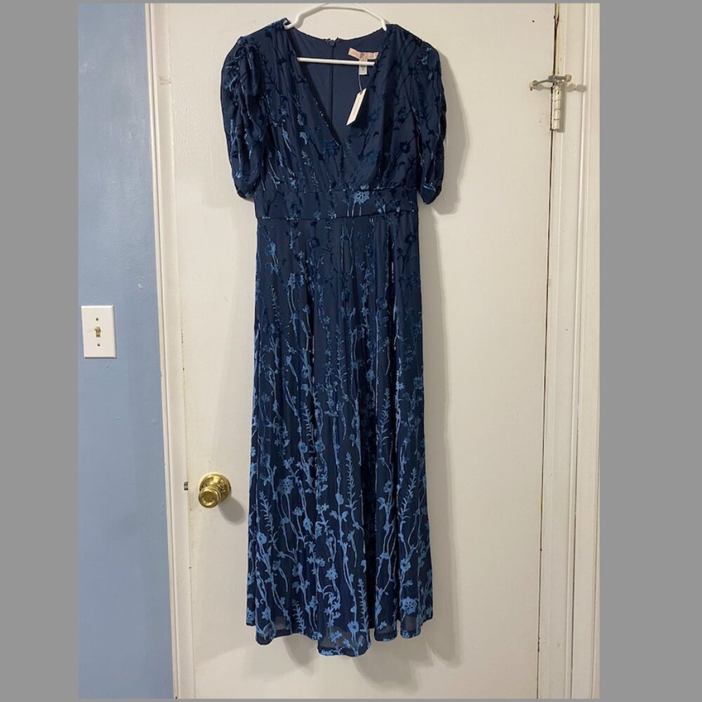 Anthropologie Hutch Blue Formal Dress NWT